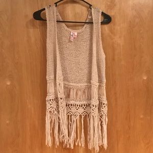 Dolled Up Crochet Vest